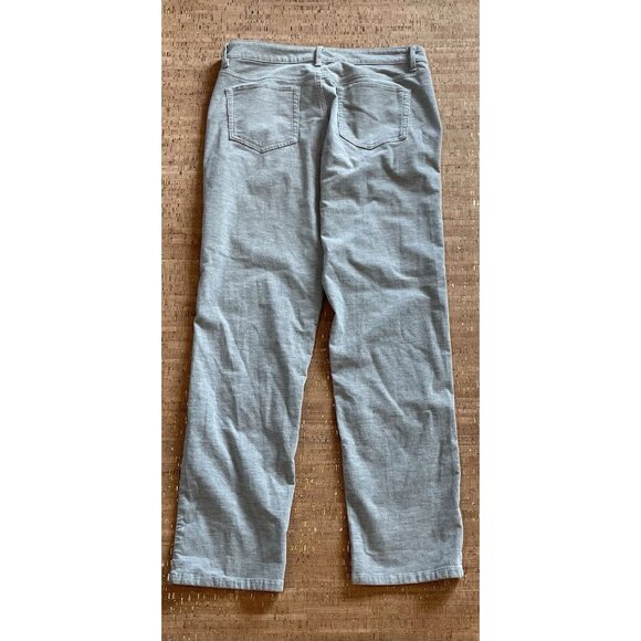 J.Jill Gray corduroy Pants Stretch Size 8 - Picture 4 of 7